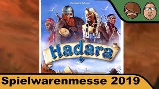 YouTube Review vom Spiel "Hadara" von Hunter & Cron - Brettspiele