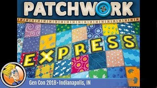YouTube Review vom Spiel "Patchwork Express" von BoardGameGeek