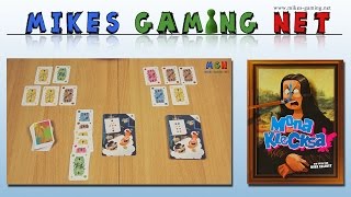 YouTube Review vom Spiel "Mona Klecksa" von Mikes Gaming Net - Brettspiele