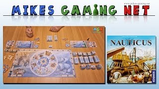 YouTube Review vom Spiel "Nauticus" von Mikes Gaming Net - Brettspiele