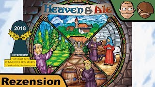 YouTube Review vom Spiel "Heaven & Ale" von Hunter & Cron - Brettspiele