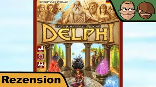 YouTube Review vom Spiel "Das Orakel von Delphi" von Hunter & Cron - Brettspiele