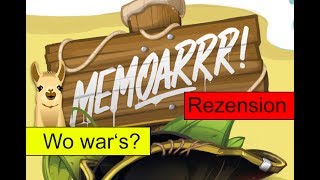 YouTube Review vom Spiel "Memoarrr! (Deutscher Kinderspielpreis 2018 Gewinner)" von Spielama