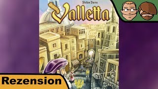 YouTube Review vom Spiel "Valletta" von Hunter & Cron - Brettspiele