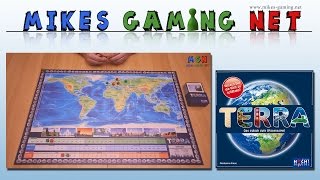 YouTube Review vom Spiel "Terramara" von Mikes Gaming Net - Brettspiele