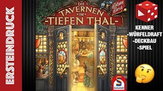 YouTube Review vom Spiel "Die Tavernen im Tiefen Thal" von Brettspielblog.net - Brettspiele im Test