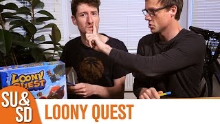 YouTube Review vom Spiel "Loony Quest" von Shut Up & Sit Down