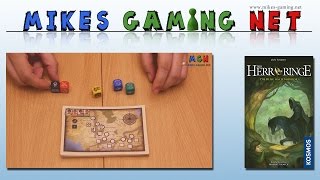 YouTube Review vom Spiel "Der Herr der Ringe: Die Reise nach Mordor" von Mikes Gaming Net - Brettspiele