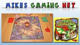 YouTube Review vom Spiel "Feuerdrachen (Deutscher Kinderspielpreis 2014 Gewinner)" von Mikes Gaming Net - Brettspiele