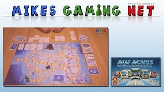 YouTube Review vom Spiel "Auf Achse (Spiel des Jahres 1987)" von Mikes Gaming Net - Brettspiele