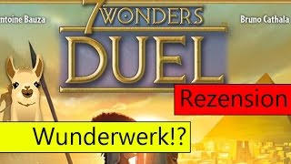 YouTube Review vom Spiel "7 Wonders Duel (Sieger À la carte 2016 Kartenspiel-Award)" von Spielama