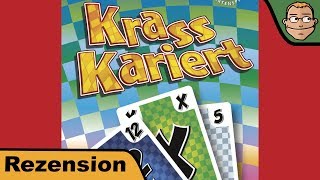 YouTube Review vom Spiel "Krass Kariert (Sieger Ã€ la carte 2018 Kartenspiel-Award)" von Hunter & Cron - Brettspiele