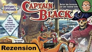 YouTube Review vom Spiel "Captain Black" von Hunter & Cron - Brettspiele
