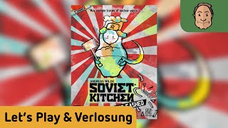 YouTube Review vom Spiel "Soviet Kitchen Unleashed" von Hunter & Cron - Brettspiele