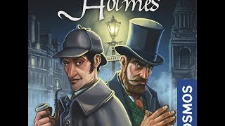YouTube Review vom Spiel "Sherlock Holmes" von Brettspielblog.net - Brettspiele im Test