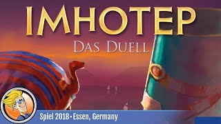 YouTube Review vom Spiel "Imhotep: Das Duell" von BoardGameGeek
