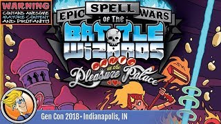 YouTube Review vom Spiel "Epic Spell Wars of the Battle Wizards: Rumble at Castle Tentakill" von BoardGameGeek