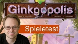 YouTube Review vom Spiel "Ginkgopolis" von Spielama