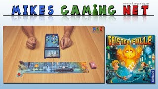 YouTube Review vom Spiel "Geisterfalle" von Mikes Gaming Net - Brettspiele