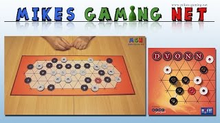 YouTube Review vom Spiel "DVONN" von Mikes Gaming Net - Brettspiele