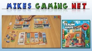 YouTube Review vom Spiel "Mein Traumhaus" von Mikes Gaming Net - Brettspiele