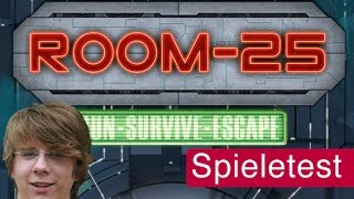 YouTube Review vom Spiel "Room 25" von Spielama