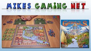 YouTube Review vom Spiel "Rajas of the Ganges" von Mikes Gaming Net - Brettspiele