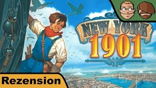 YouTube Review vom Spiel "New York 1901" von Hunter & Cron - Brettspiele