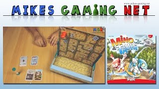 YouTube Review vom Spiel "Mino & Tauri - Kreuz und Quer durchs Labyrinth!" von Mikes Gaming Net - Brettspiele