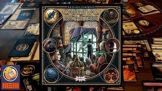 YouTube Review vom Spiel "Carnival of Monsters" von BoardGameGeek