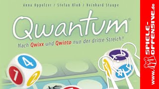 YouTube Review vom Spiel "Qwantum" von Spiele-Offensive.de