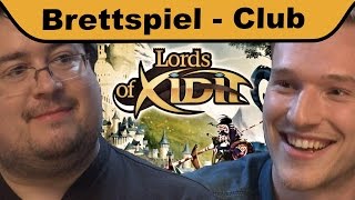 YouTube Review vom Spiel "Lords of Xidit" von Hunter & Cron - Brettspiele