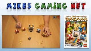 YouTube Review vom Spiel "Bazaar" von Mikes Gaming Net - Brettspiele