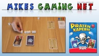 YouTube Review vom Spiel "Piraten kapern" von Mikes Gaming Net - Brettspiele