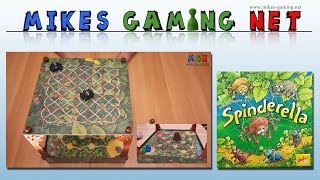 YouTube Review vom Spiel "Spinderella (Kinderspiel des Jahres 2015)" von Mikes Gaming Net - Brettspiele