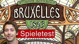 YouTube Review vom Spiel "Bruxelles 1893" von Spielama
