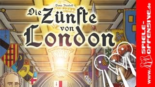 YouTube Review vom Spiel "Die Zünfte von London Kartenspiel" von Spiele-Offensive.de