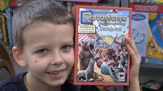 YouTube Review vom Spiel "Carcassonne: Das Katapult (7. Erweiterung)" von SpieleBlog