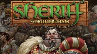 YouTube Review vom Spiel "Sheriff of Nottingham" von Hunter & Cron - Brettspiele