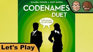 YouTube Review vom Spiel "Codenames: Duett" von Hunter & Cron - Brettspiele