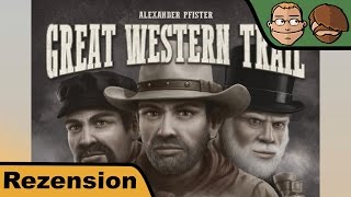 YouTube Review vom Spiel "Great Western Trail: Rails to the North (Erweiterung)" von Hunter & Cron - Brettspiele