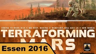YouTube Review vom Spiel "Terraforming Mars: Präludium" von Hunter & Cron - Brettspiele