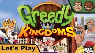 YouTube Review vom Spiel "Greedy Kingdoms" von Hunter & Cron - Brettspiele