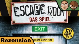 YouTube Review vom Spiel "Escape Room: Das Spiel – Virtual Reality" von Hunter & Cron - Brettspiele