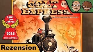 YouTube Review vom Spiel "Colt Express: Bandits – Tuco (Erweiterung)" von Hunter & Cron - Brettspiele