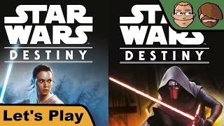 YouTube Review vom Spiel "Star Wars: Destiny" von Hunter & Cron - Brettspiele