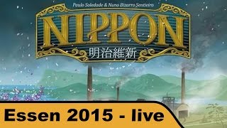 YouTube Review vom Spiel "Nippon" von Hunter & Cron - Brettspiele