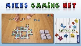 YouTube Review vom Spiel "Tang Garden" von Mikes Gaming Net - Brettspiele