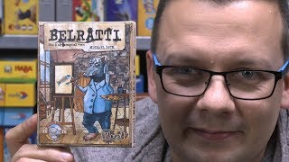 YouTube Review vom Spiel "Belratti (Sieger À la carte 2019 Kartenspiel-Award)" von SpieleBlog