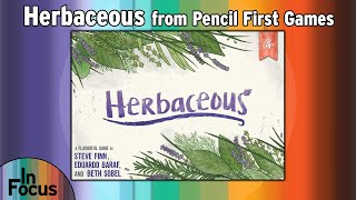 YouTube Review vom Spiel "Herbaceous" von BoardGameGeek